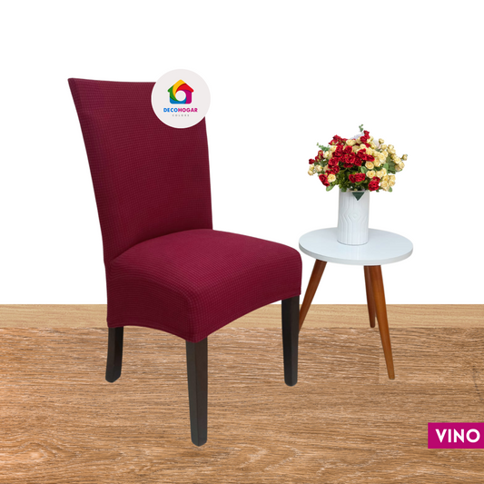 Juego de 06 Fundas Premium de Terciopelo Labrado para sillas estilo clásico / estilo árabe