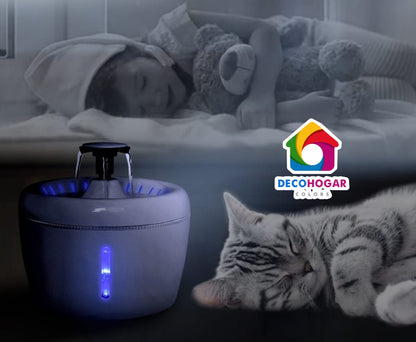 Bebedero de Agua Automática para Mascotas – 2.5L LED